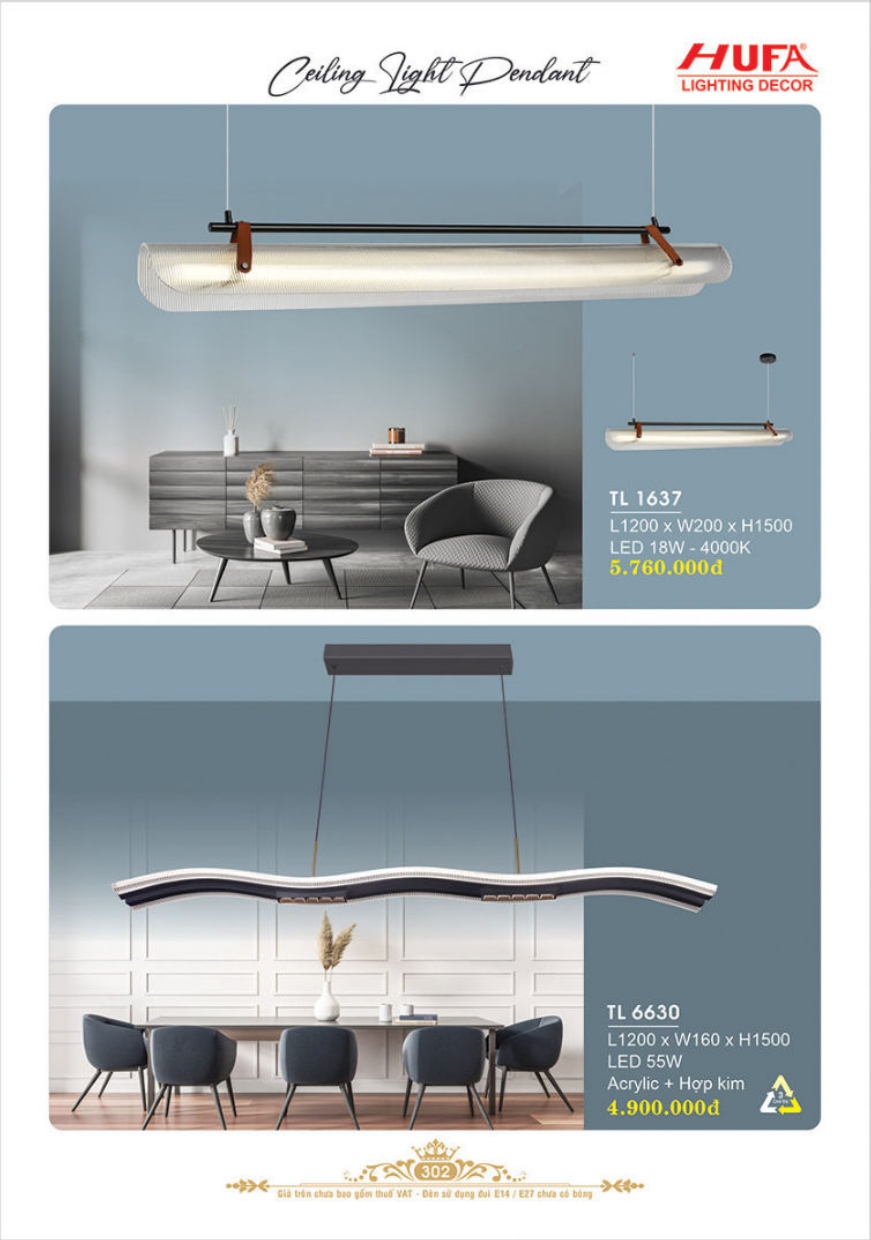 Bảng giá đèn trang trí HUFA